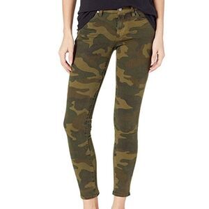 NWT Blank NYC Camouflage Camo Print Cropped Skinny Jeans The Reade Crop size 27